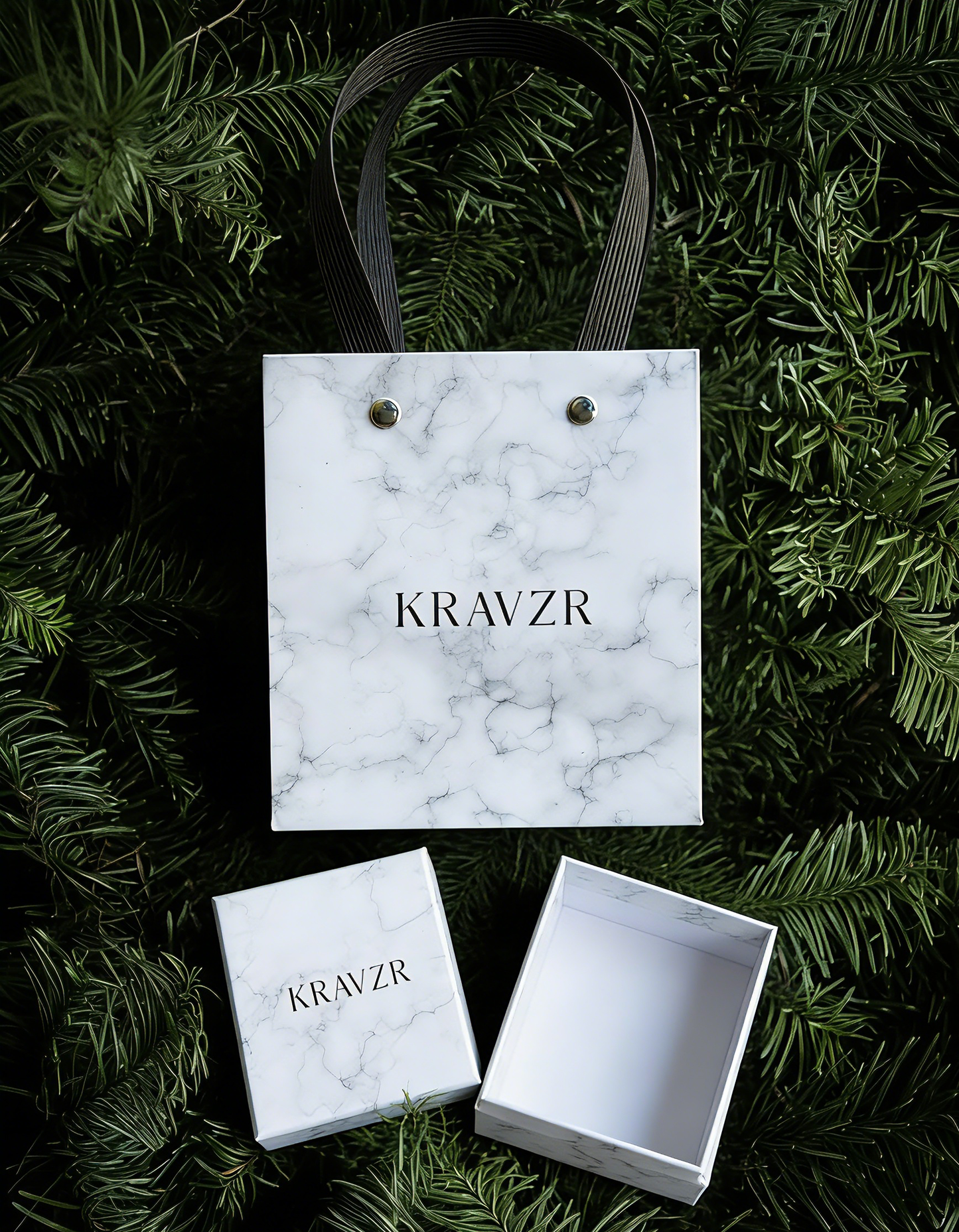 Titanium Cuban Chain Gift Set