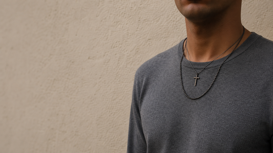 Cross Pendant vs. Plain Chain: Which Men's Necklace Fits Your Style?