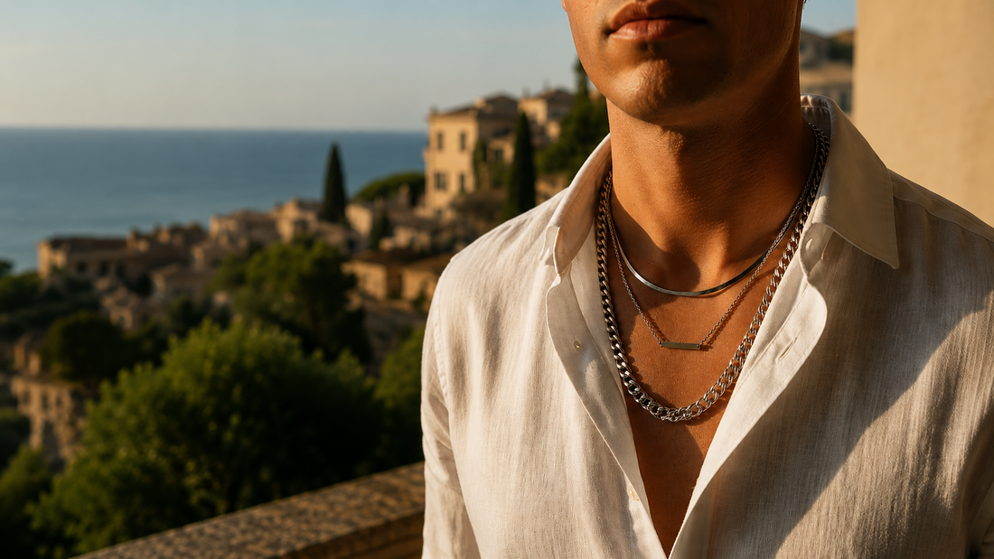 Men's Necklace Length Guide: 20 vs. 22 vs. 24 Inches