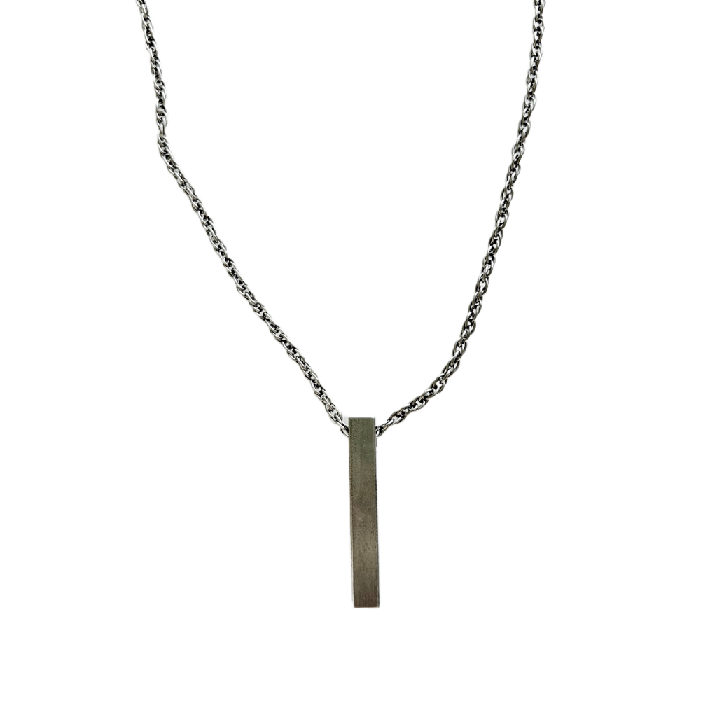 Titanium Totem Pendant Necklace
