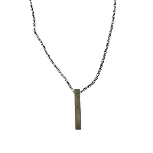 Titanium Totem Pendant Necklace