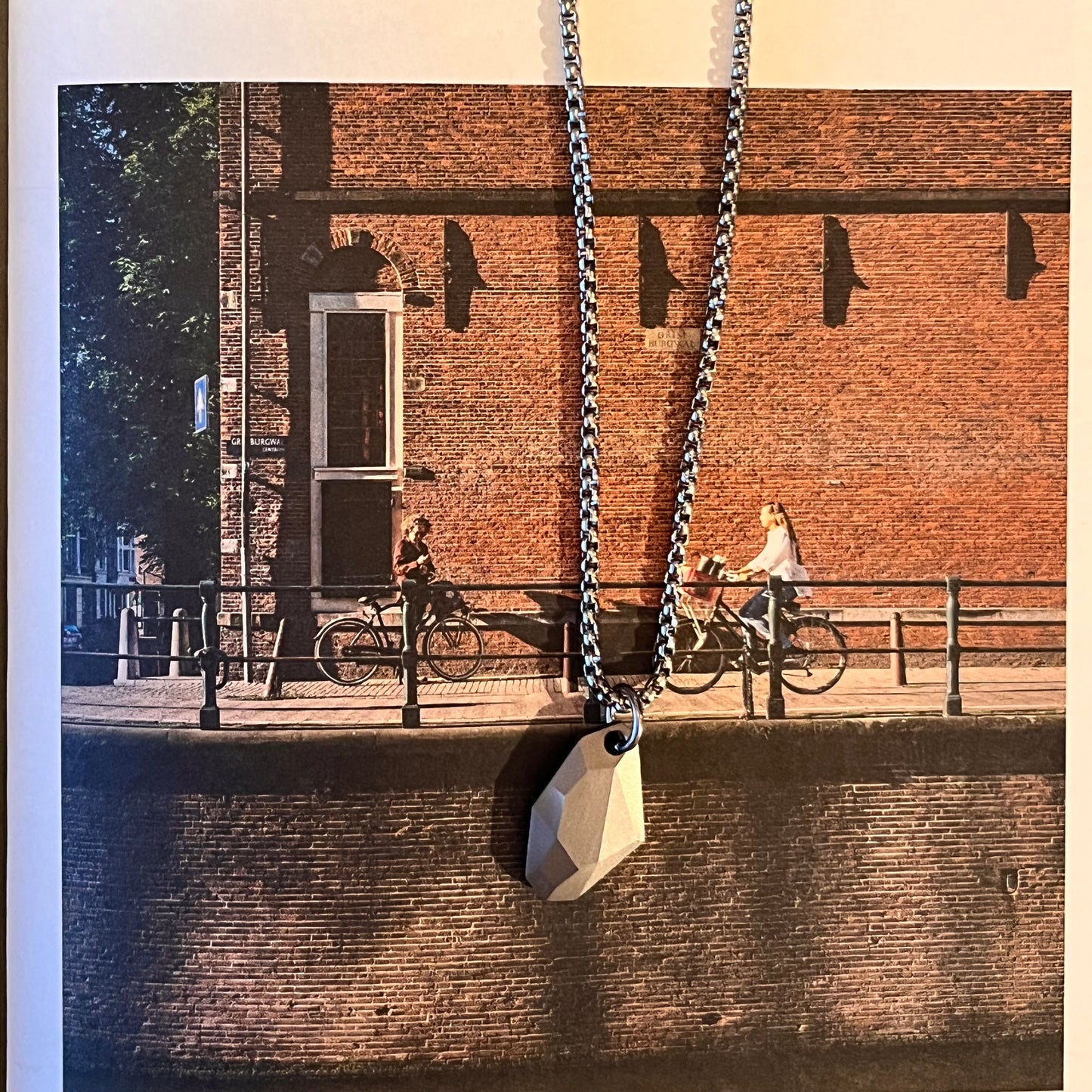 Titanium Wish Pendant Necklace