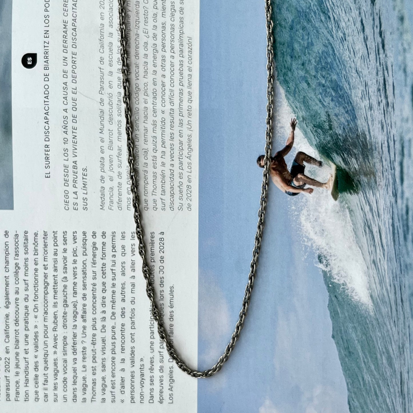 Titanium Rope Chain Necklace