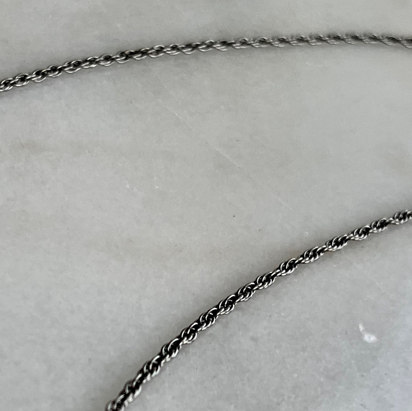 Titanium Rope Chain Necklace