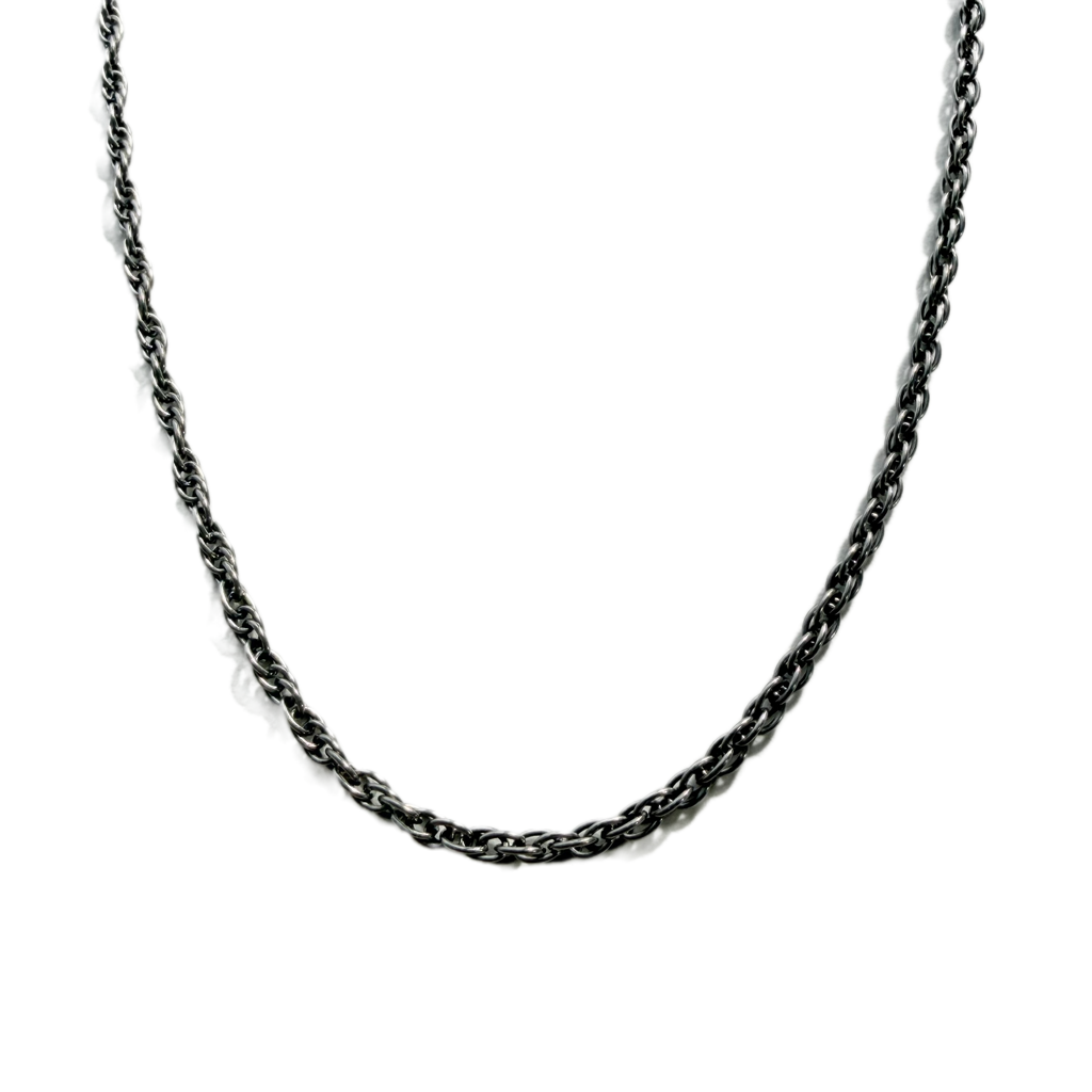 Titanium Rope Chain Necklace