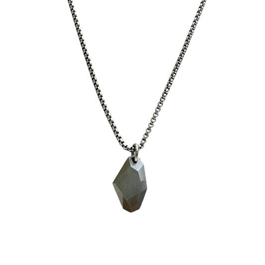 Titanium Wish Pendant Necklace