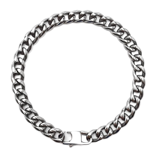 Titanium Cuban Chain Bracelet