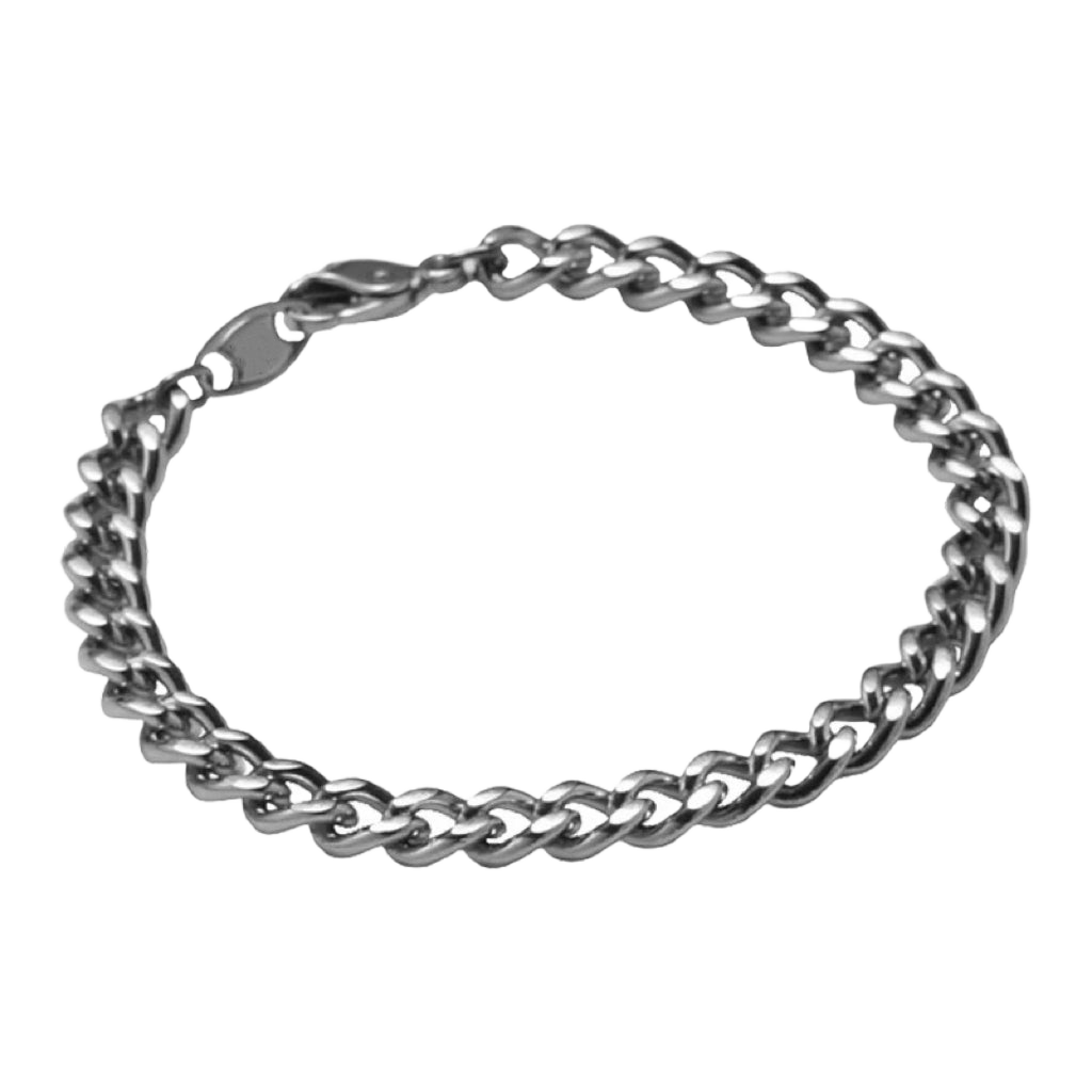 Titanium Cuban Chain Bracelet