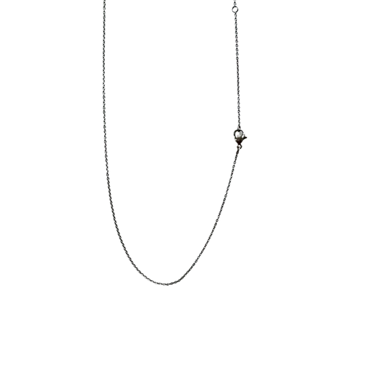 Titanium Slim Cable Chain Necklace