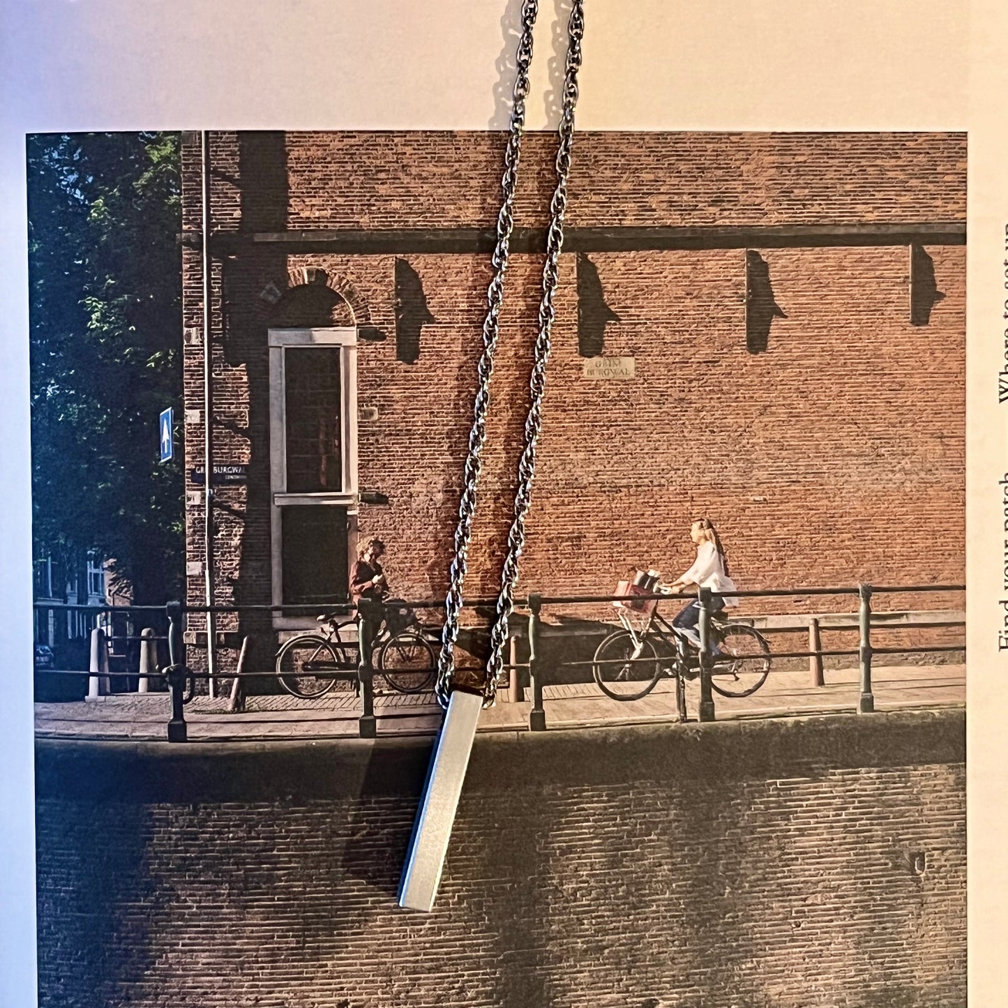 Titanium Totem Pendant Necklace