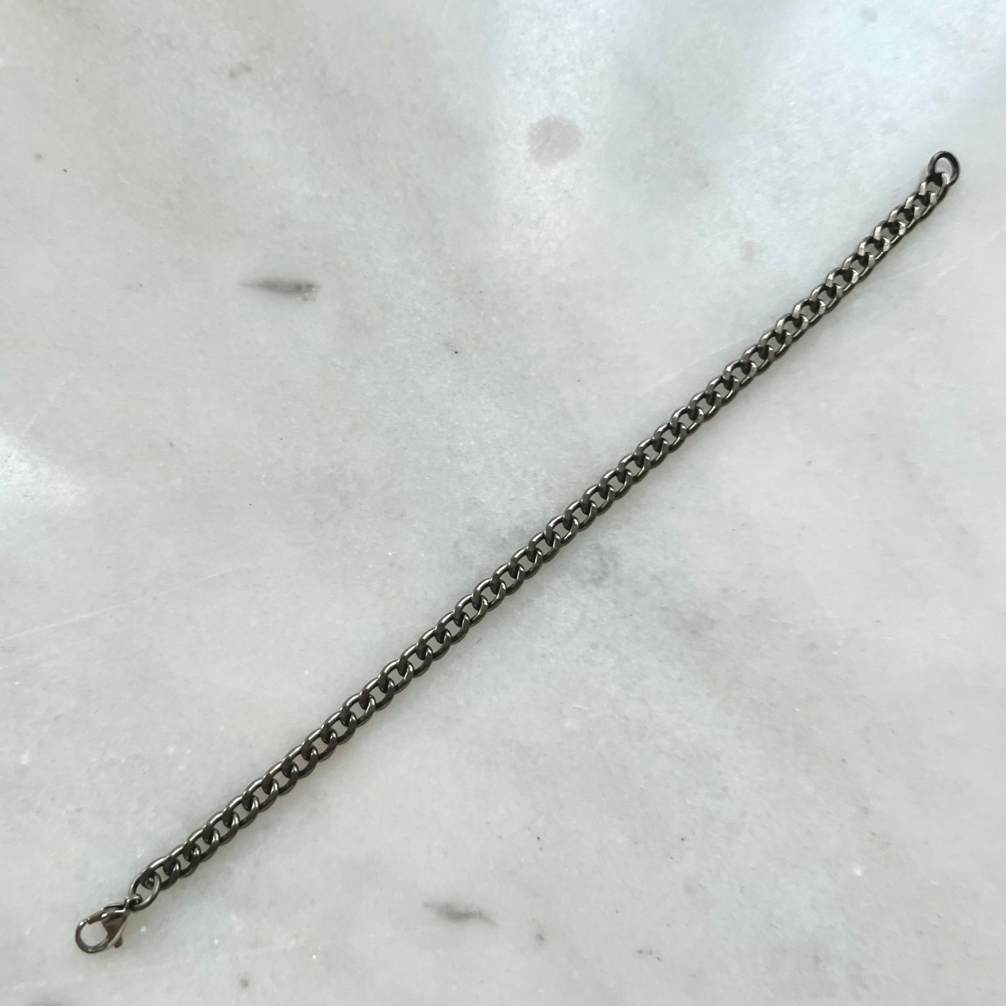 Titanium Cuban Chain Bracelet