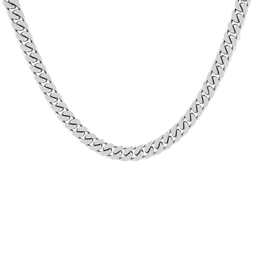 Titanium Cuban Chain Necklace